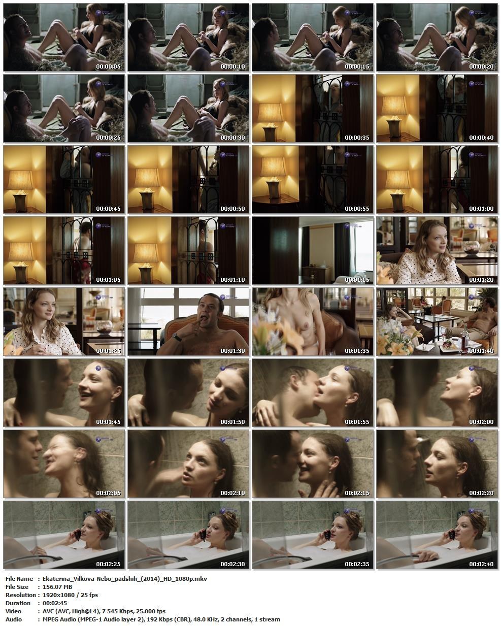 Actriz desnuda Ekaterina Vilkova. Porno