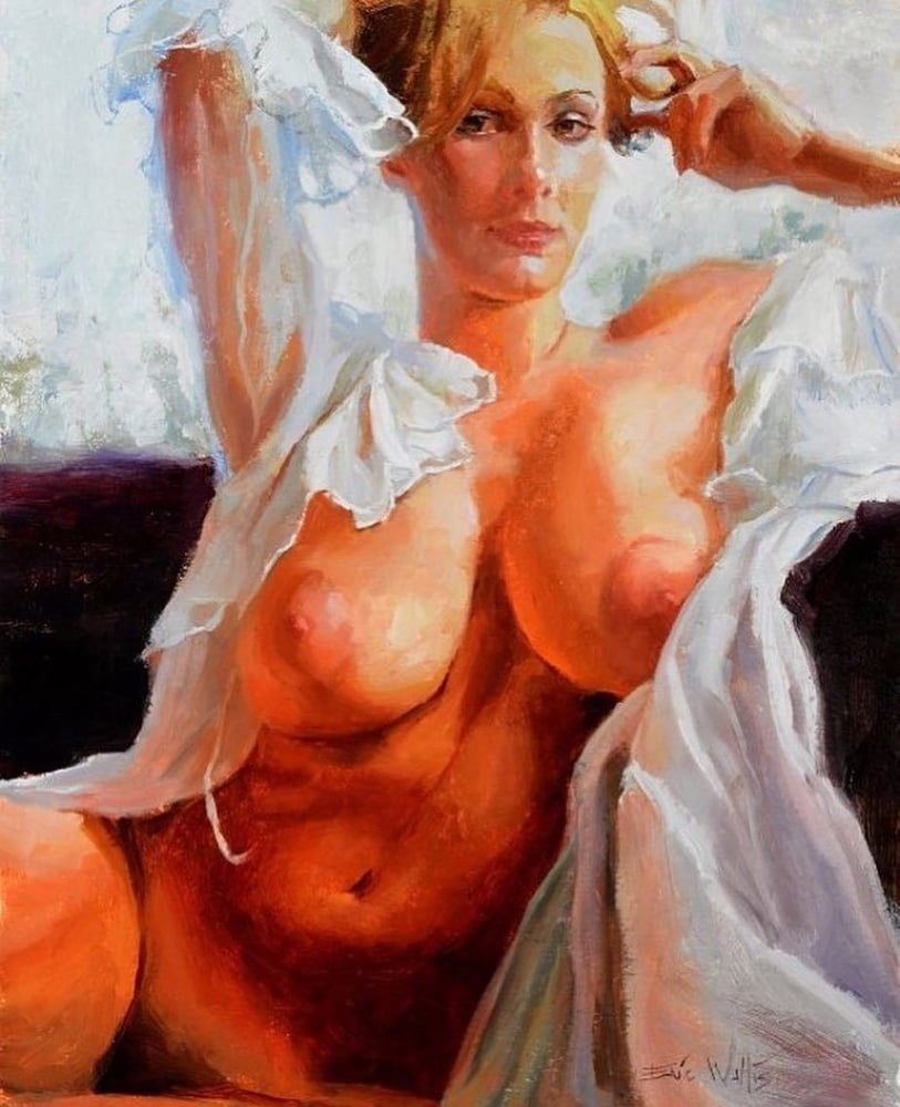 Pintura desnuda Eric Valles