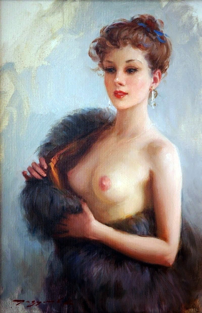 Artista Konstantin Razumov Nudinka