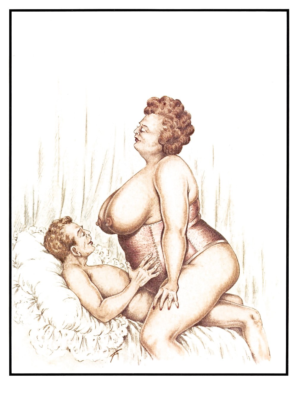BBV femdom dibujos retro alemanes