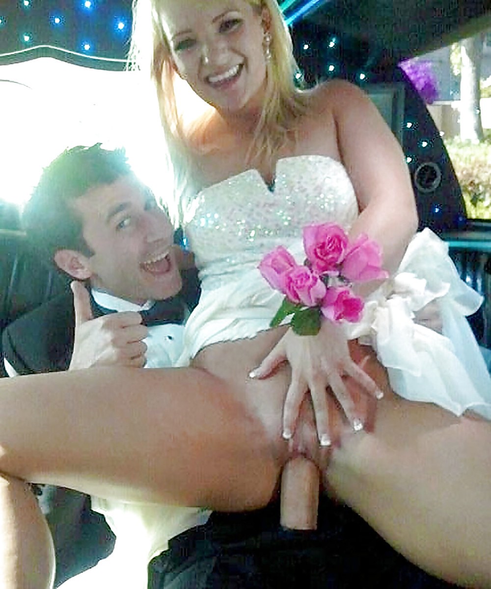 A la novia se le mostró una polla desnuda