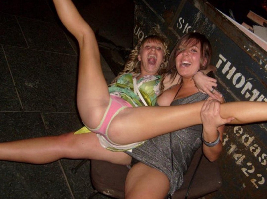 Chicas borrachas desvergonzadas