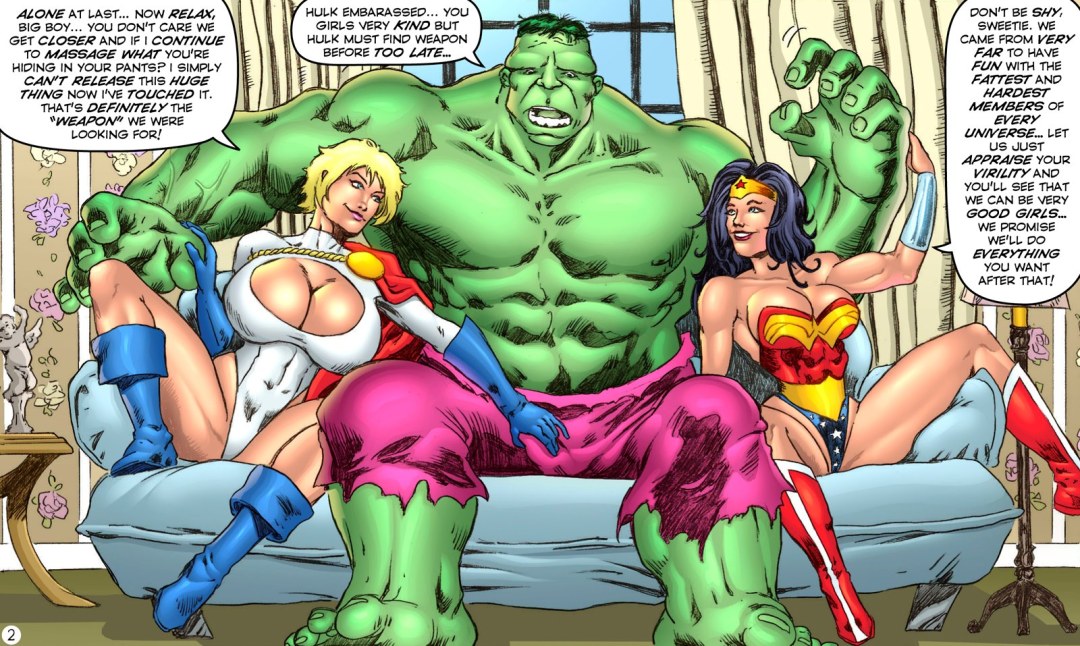 Hentai Miracle Woman Hulk