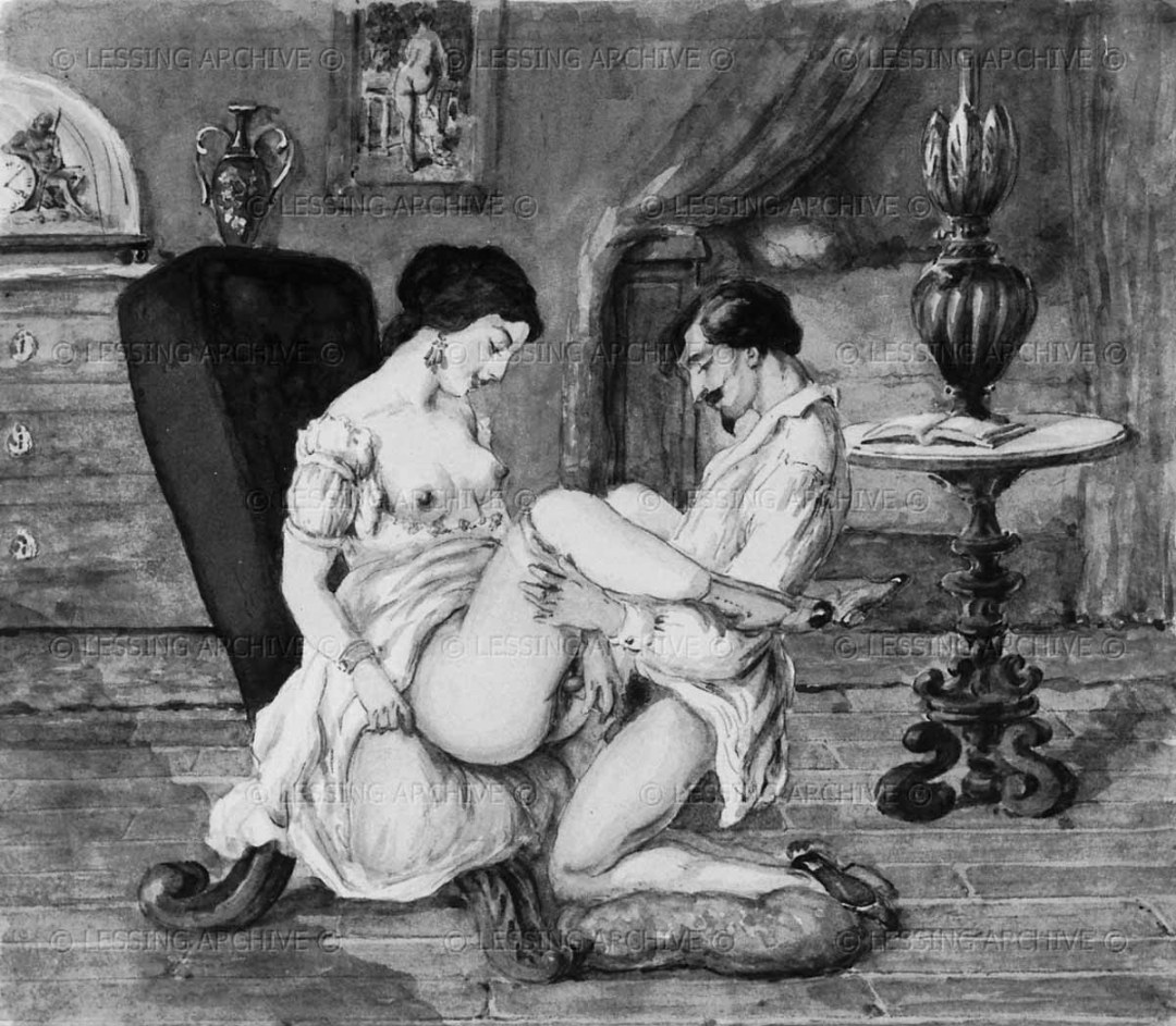 Pintura pornográfica antigua