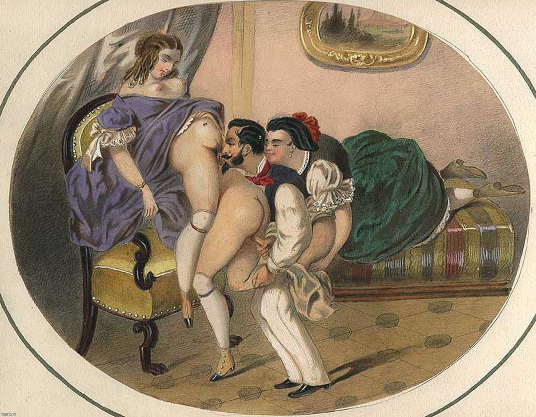 Pintura pornográfica del siglo XIX