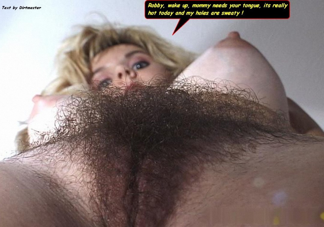 Pubis muy peludo en mujeres