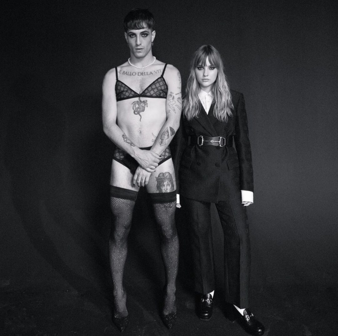 Mopenskin Damiano David y Victoria