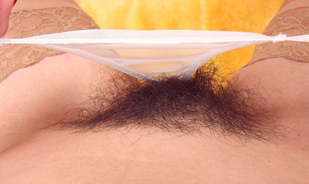 Cabello debajo de las bragas