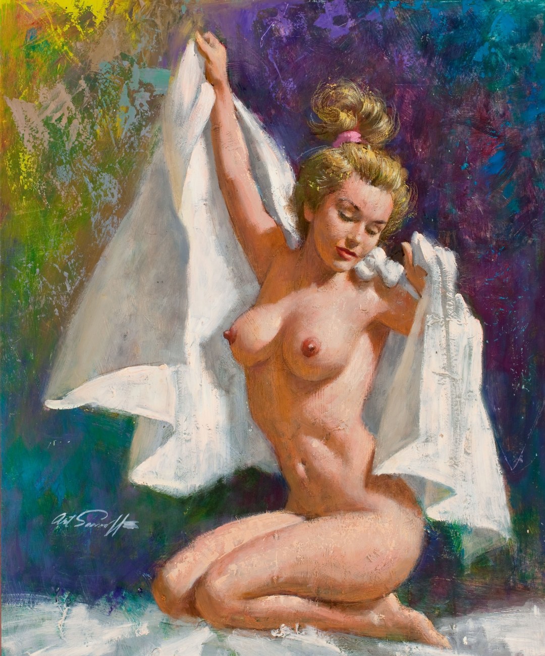 Larisa Yevtushik Artista desnudo
