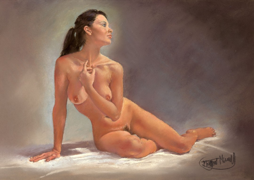La imagen de la sentada desnuda