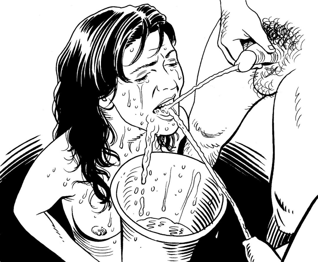 Pisando dibujos con un lápiz