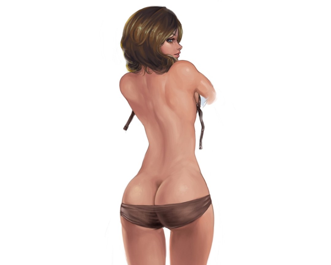 Chicas 3d sin bragas