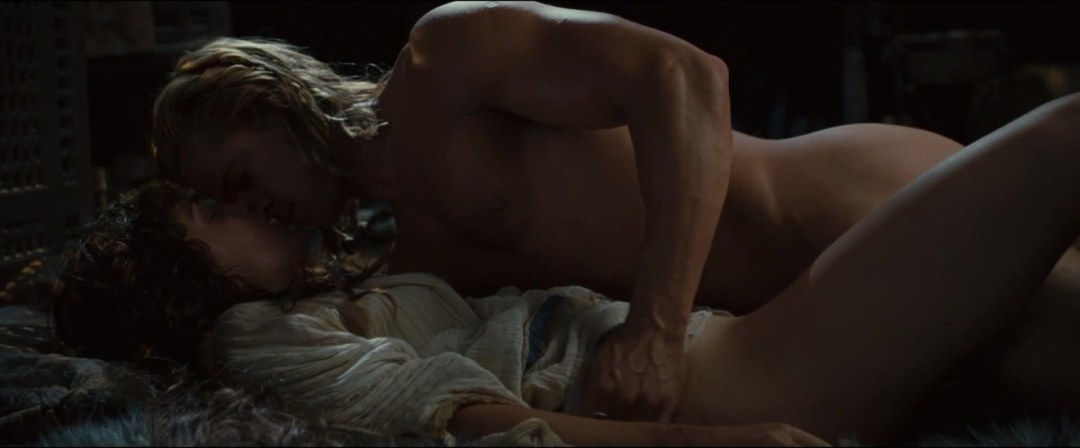 Briceid desnudo en la película Troy