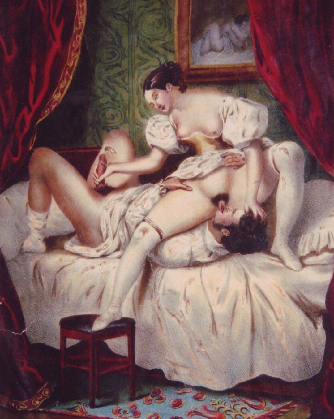 Pintura pornográfica del siglo XIX
