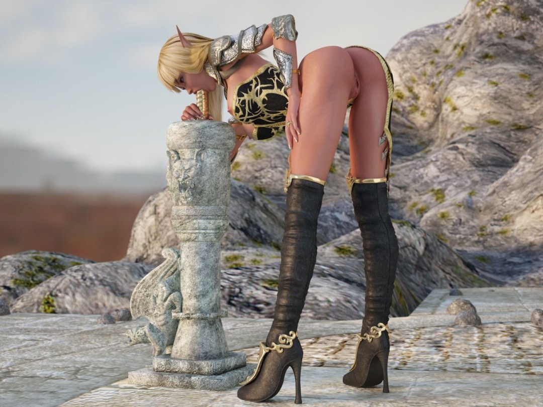 El elfo desnudo de los cautivos