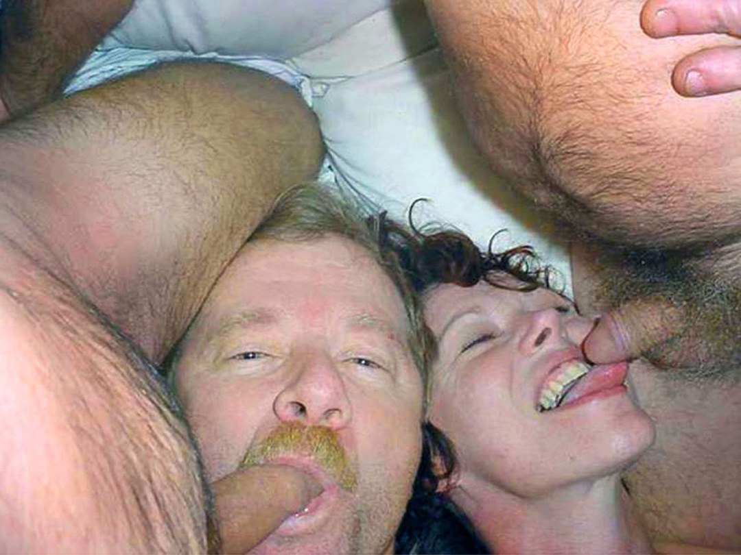 Ancianos bisexuales caseros