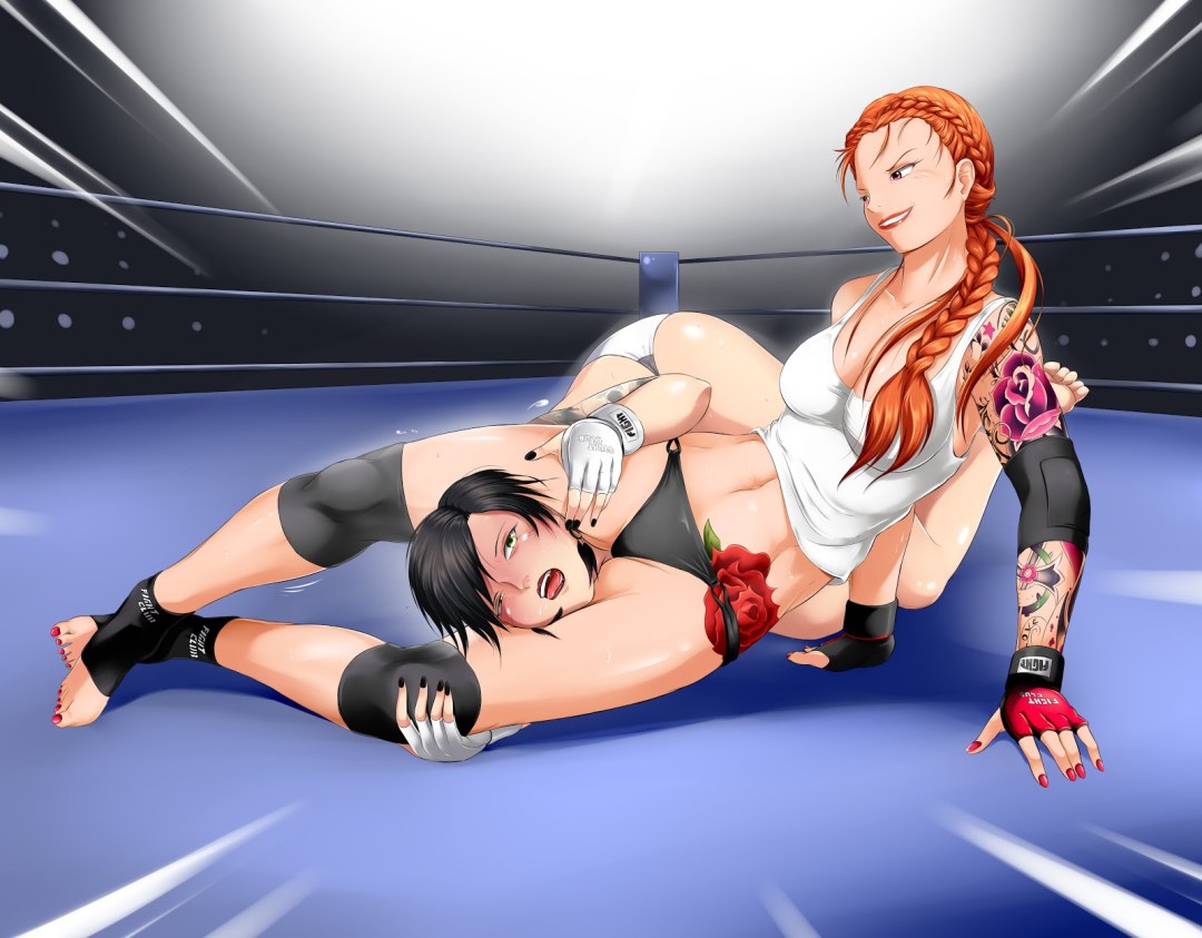 Luchadores de chicas hentai