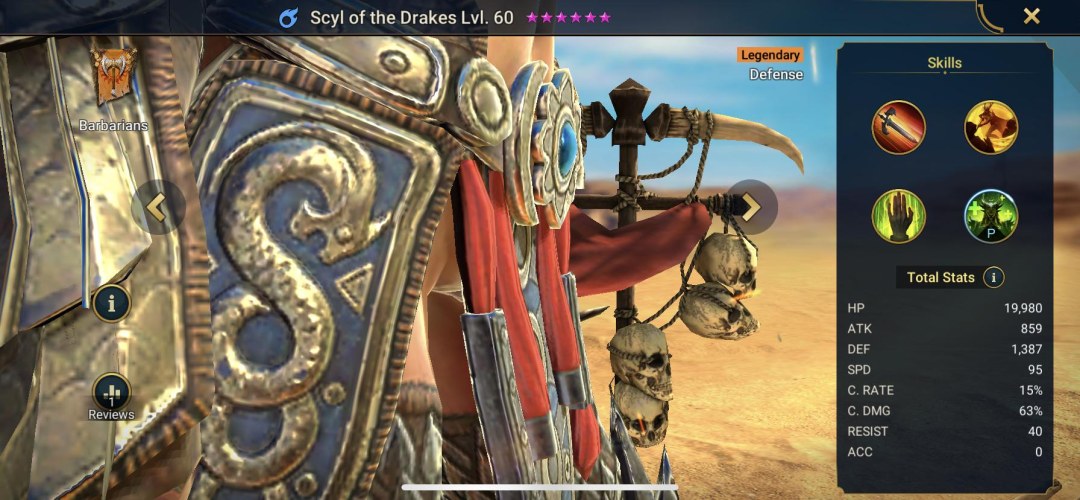 Raid Shadow Legends Habilidad inspirada