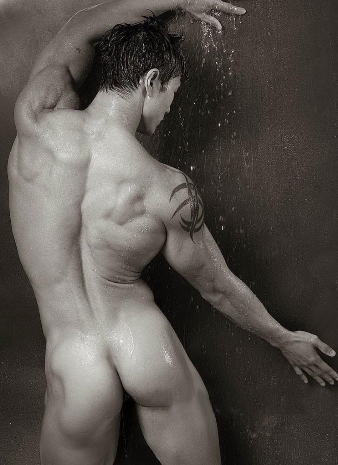 Hermoso cuerpo masculino desnudo