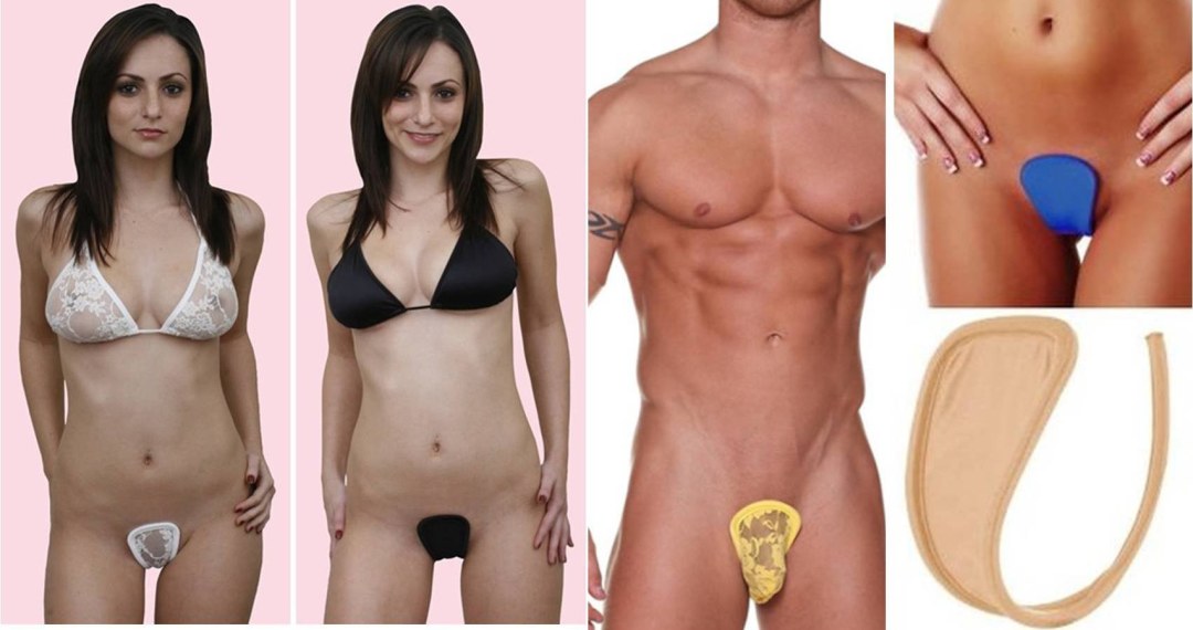 Bragas sin correas en las chicas