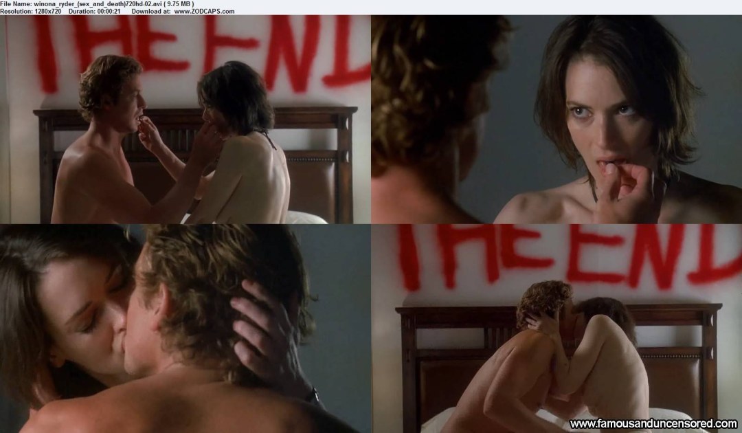 Winona Ryder Bed Stage