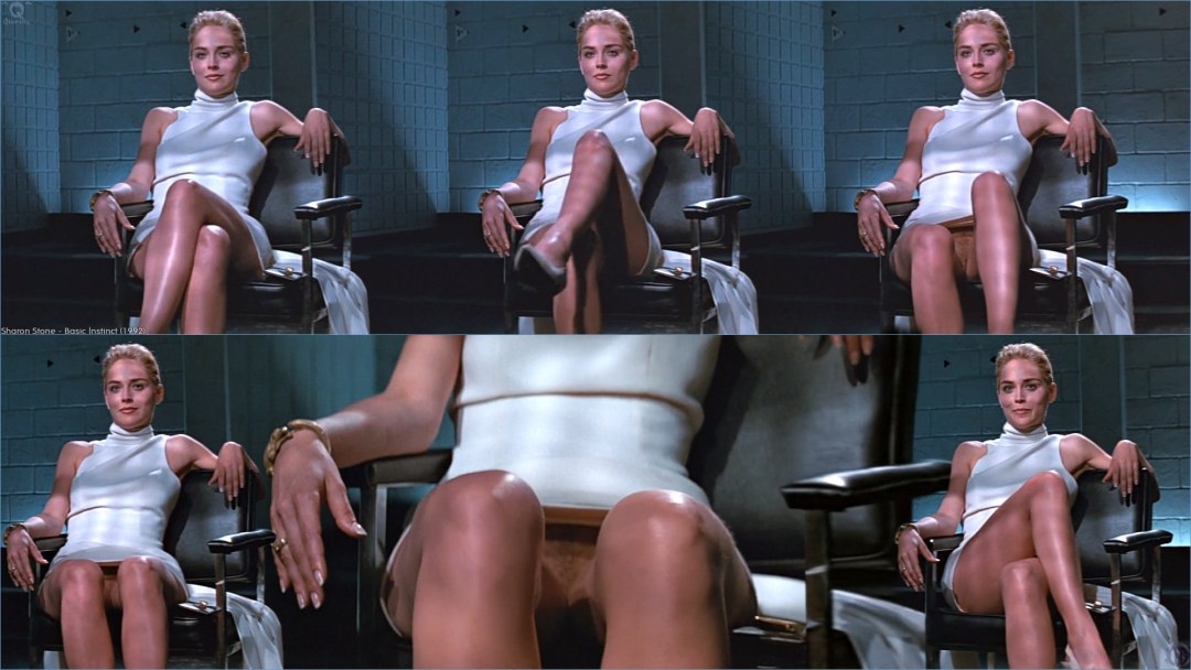 Instinto de Basone de Sharon Stone desnudo de Sharon