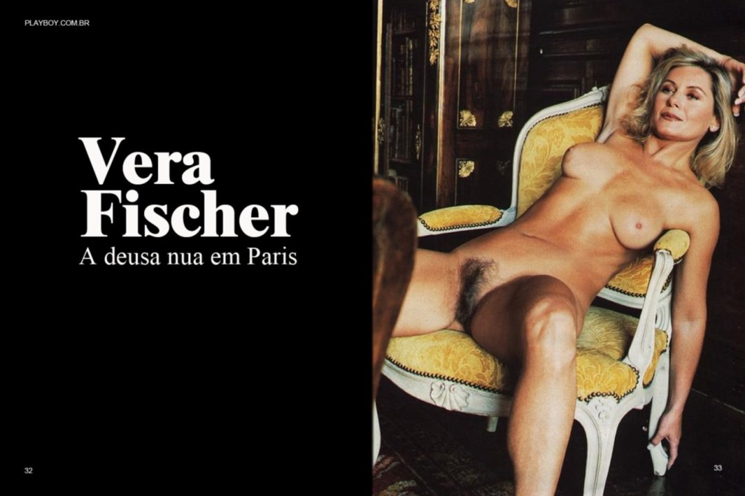 Actriz brasileña Vera Fisher. Porno