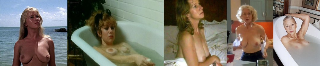 Actriz Helen Mirren desnuda