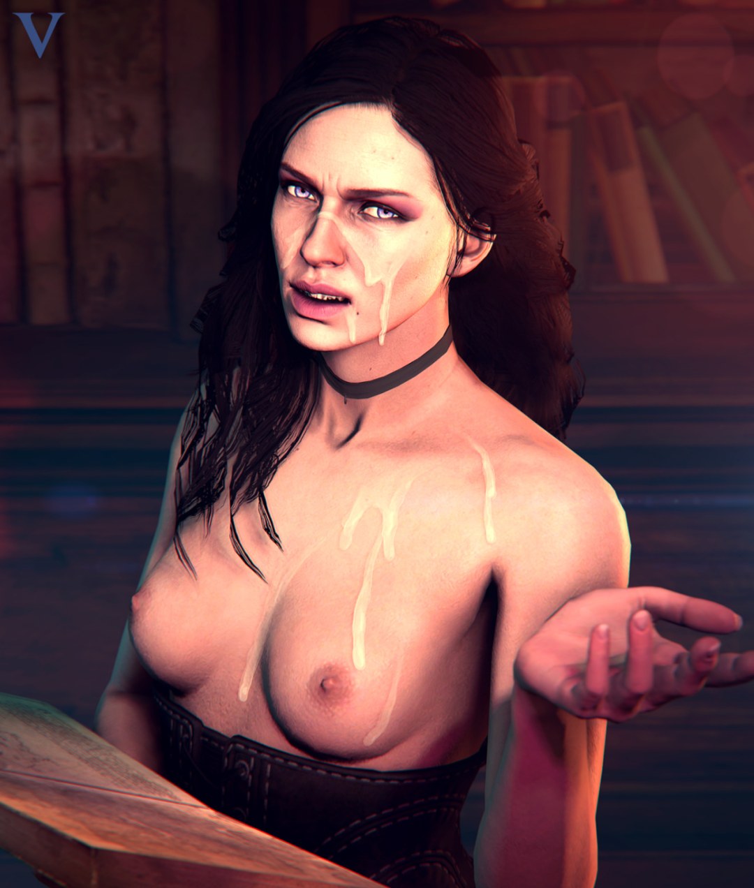 Anya Chalotra Jennifer desnuda