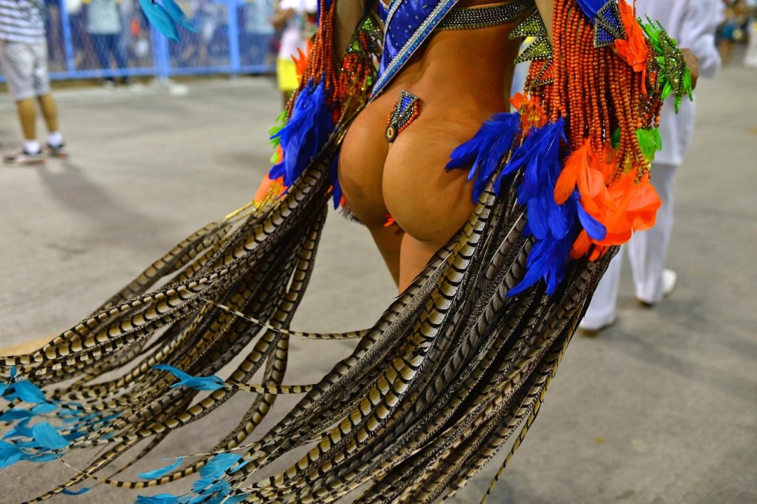 Carnaval en Río de Janeiro sin bragas