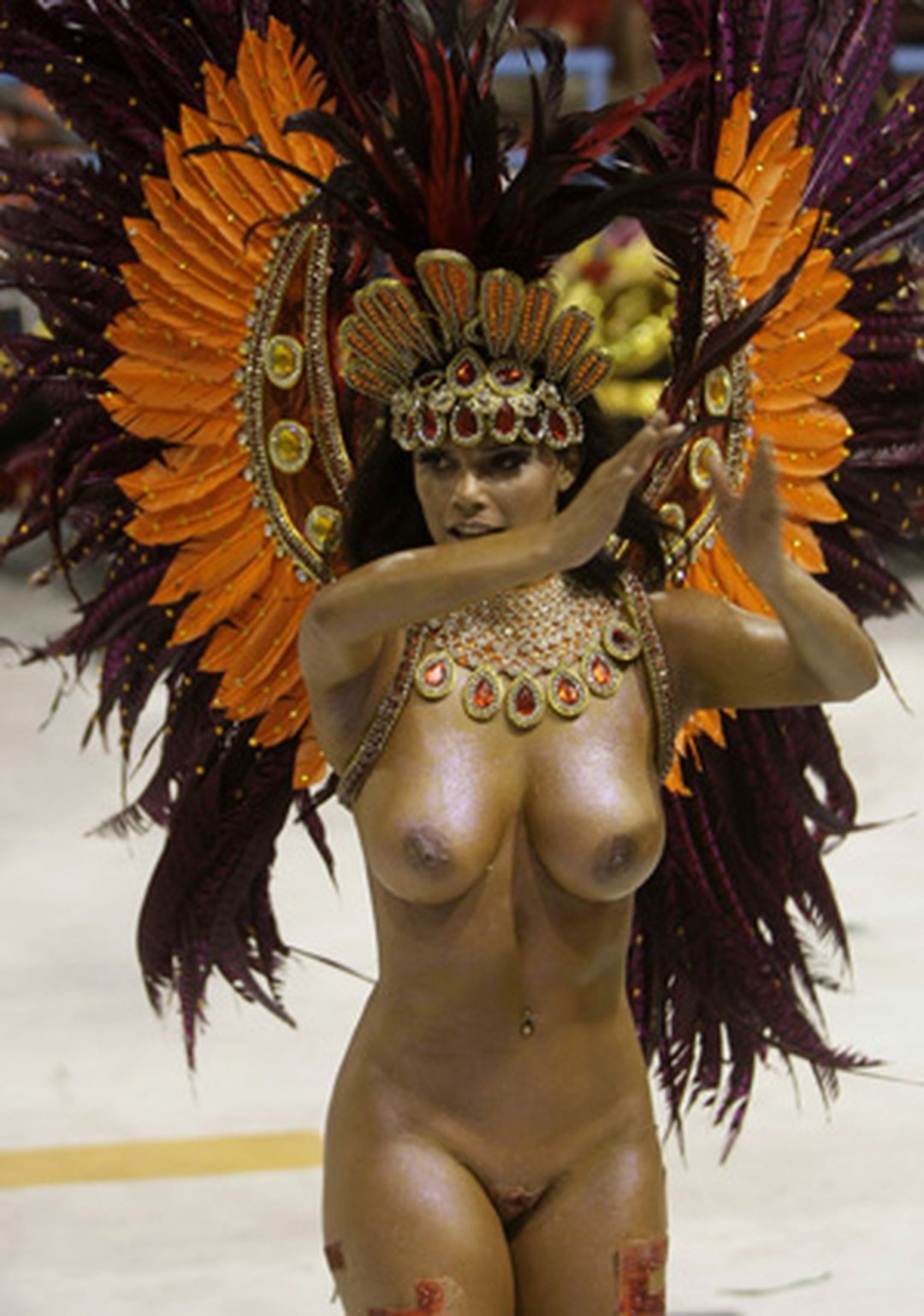 Carnaval en Río de Janeiro desnudo