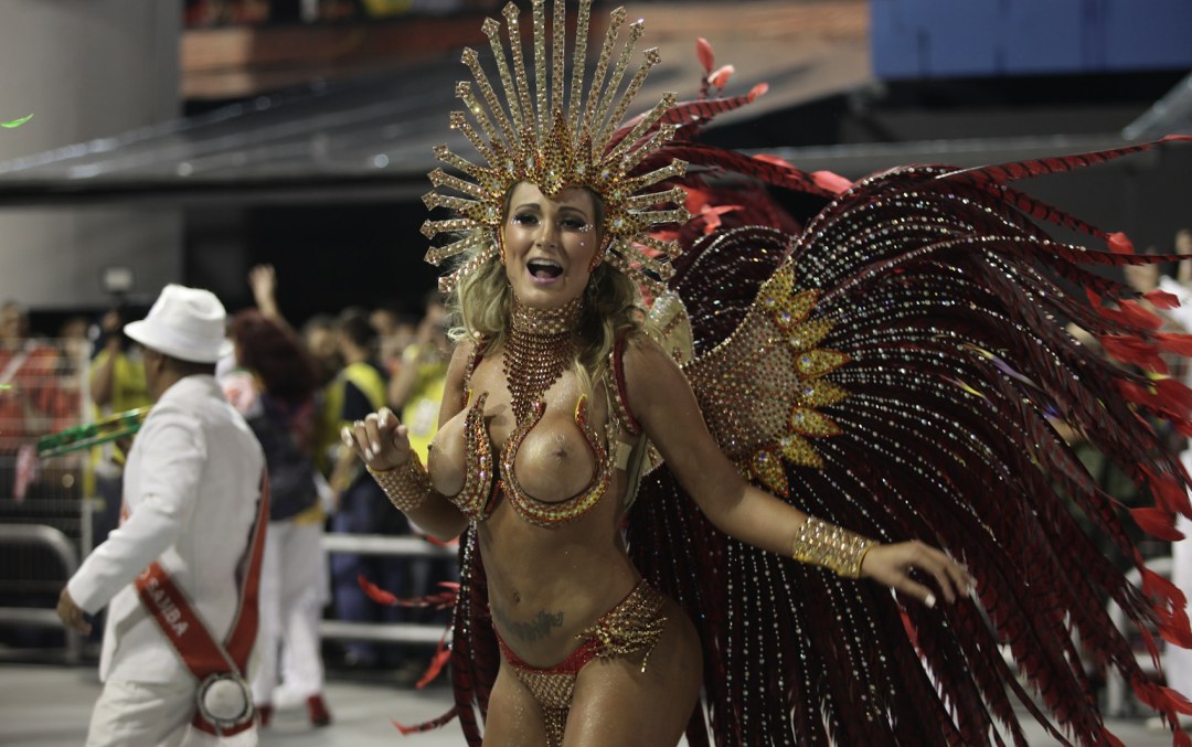 Carnaval en Río de Janeiro desnudo
