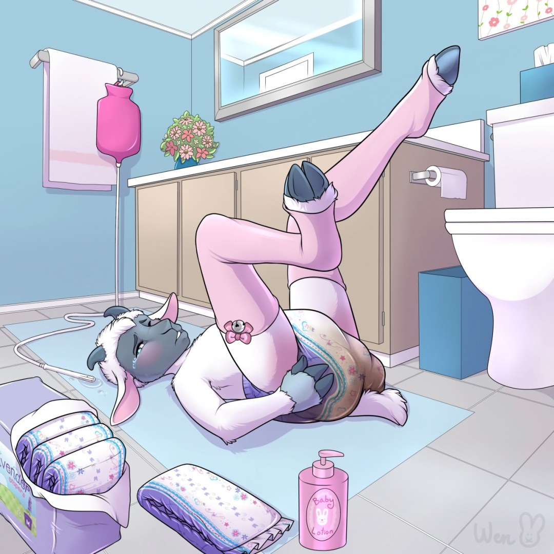 Chicas hentai en pañales