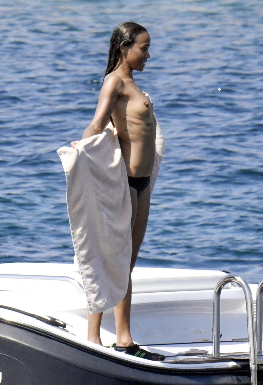 Zoe Saldana se filtró