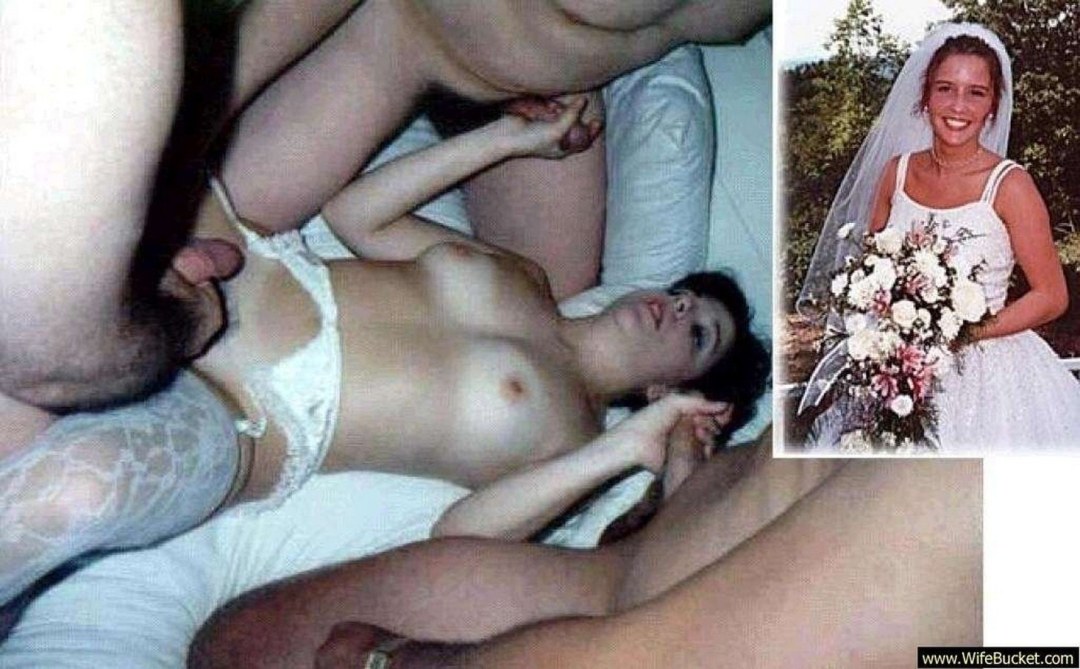 Follé a la novia en la boda privada