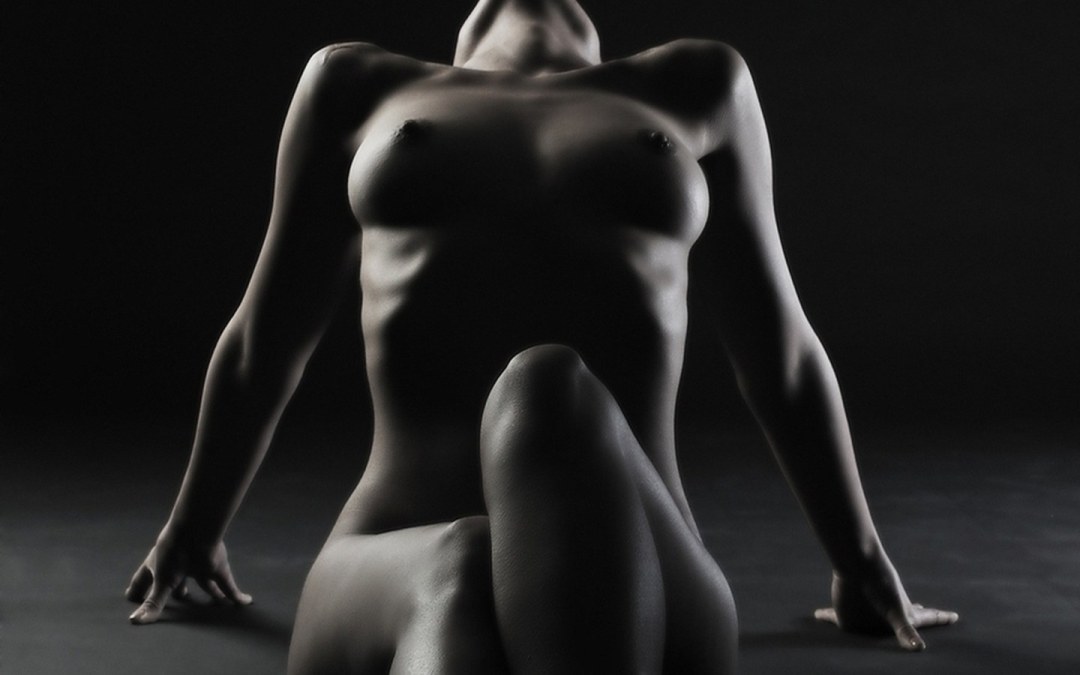 Hermoso cuerpo femenino desnudo
