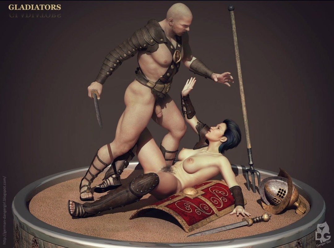 Batallas de gladiatoriales eróticas