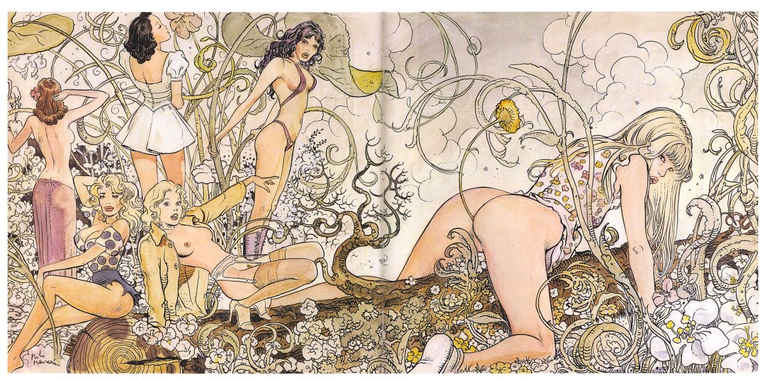 Ilustraciones eróticas modernas