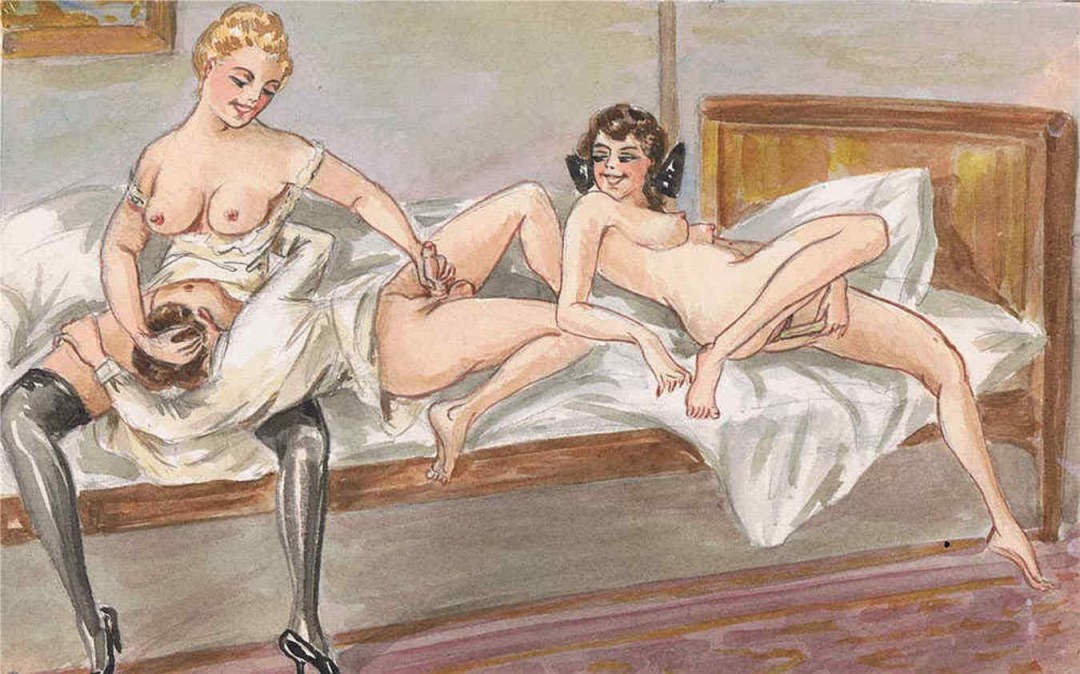 Kunnilingus en el arte