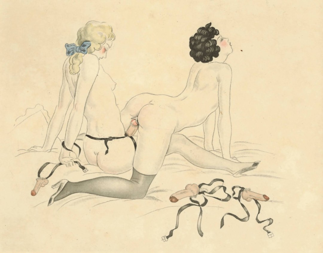Dibujos retro pornografía
