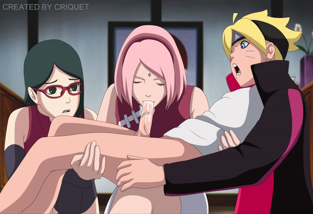 Boruto x Sakura x Sarada18+