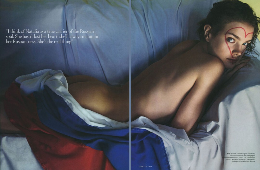 Natalia vodianova pornografía