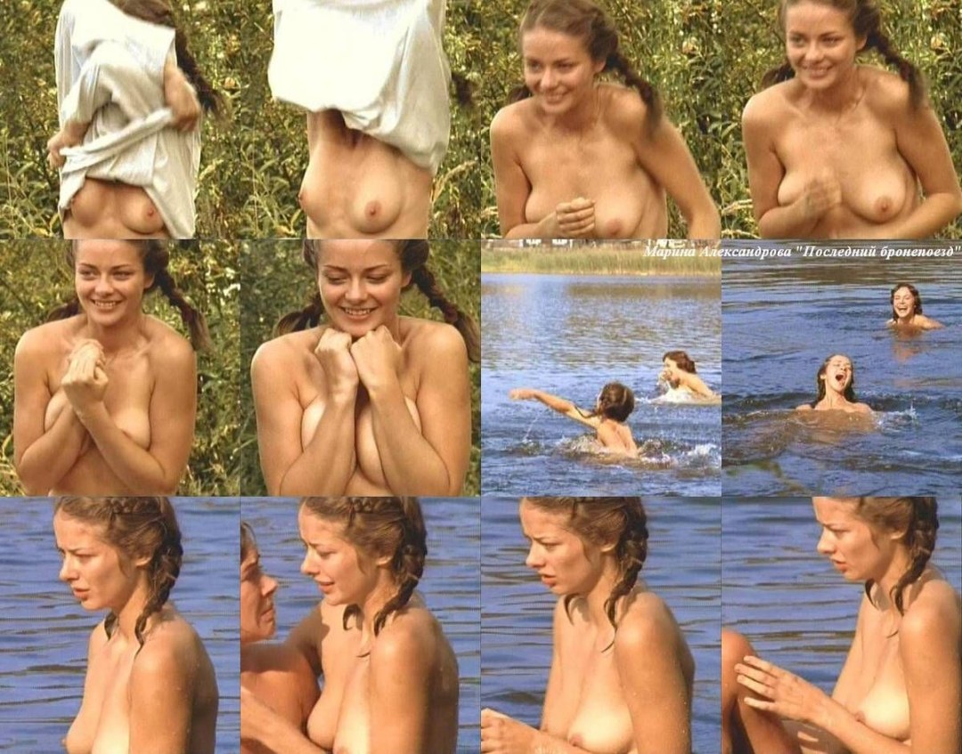 Marina Alexandrova desnuda en la película Last Train blindado