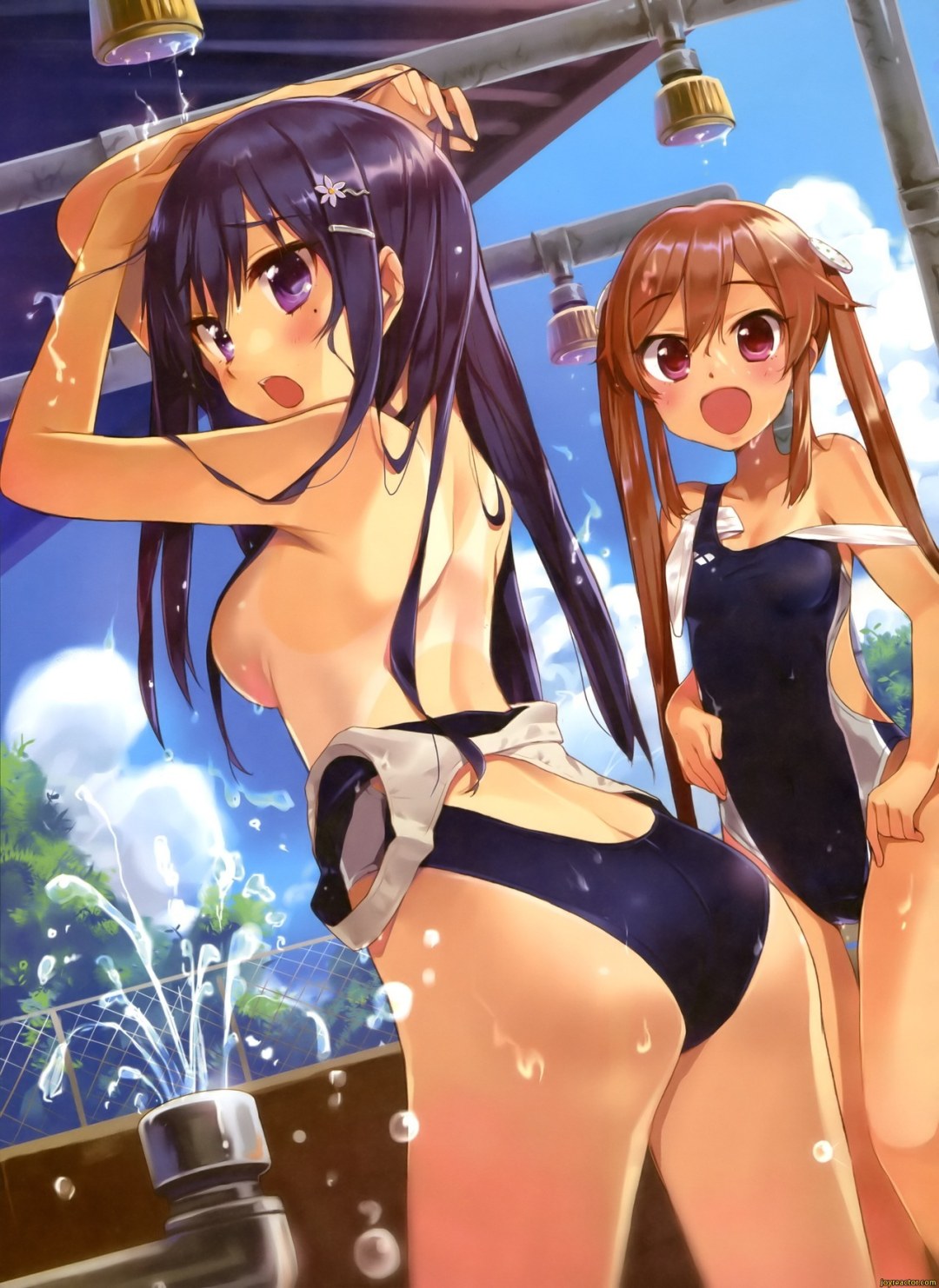 Chicas hentai en trajes de baño