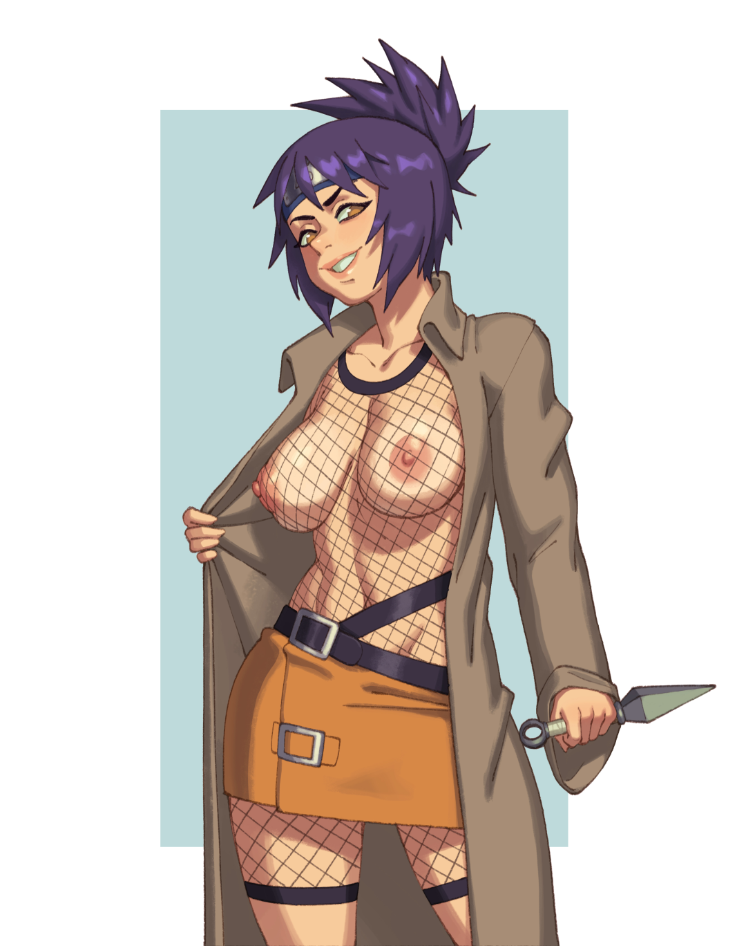 Mitarashi Anko Big Breasts