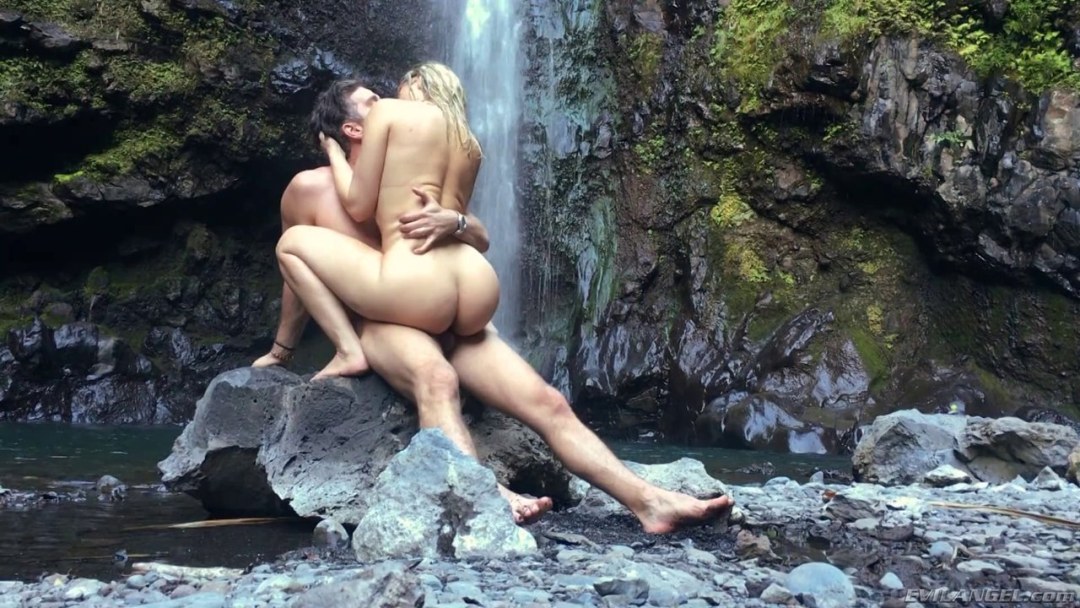 Hermosa jodida cascada