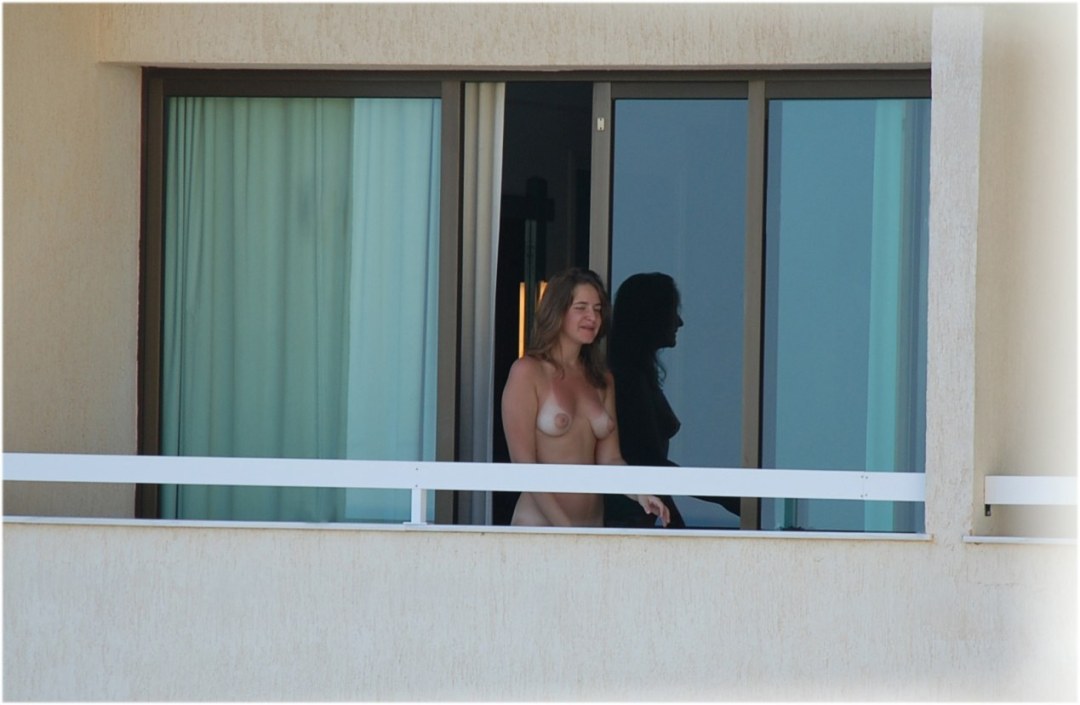 Rociando en las ventanas