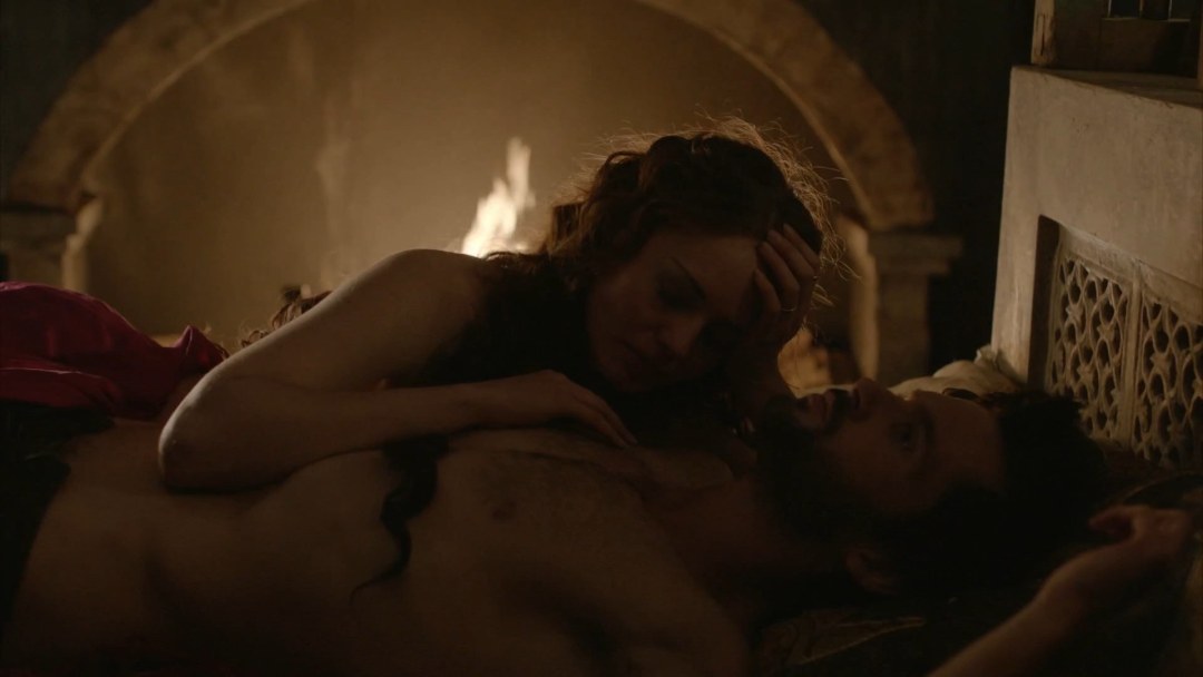 Laura Haddok Demons da Vinci desnudo