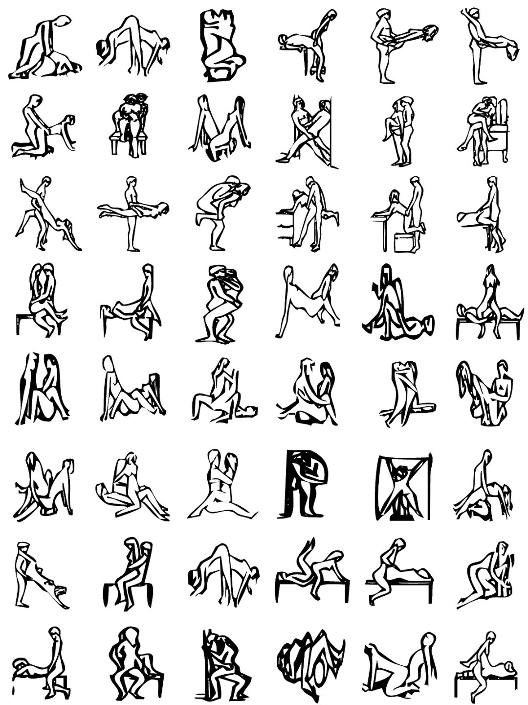Poses para una sesión de fotos erótica