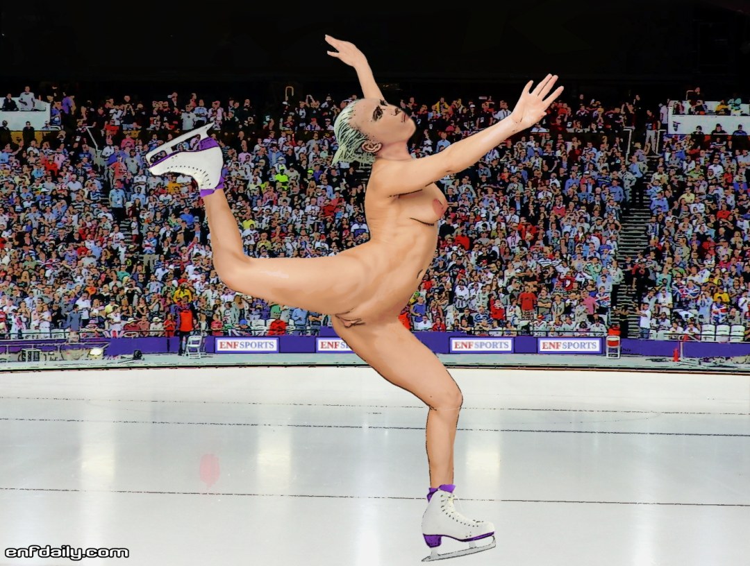 Patinaje figurado desnudo